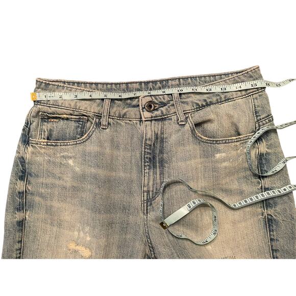 G-Star Raw Motac Deconstructed 3D High Rise Skinny Jean Light Wash Distressed 30 - Picture 14 of 16